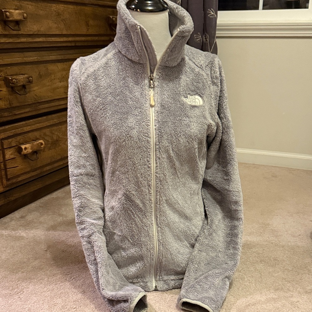 The North Face Women's Gray Teddy Jacket